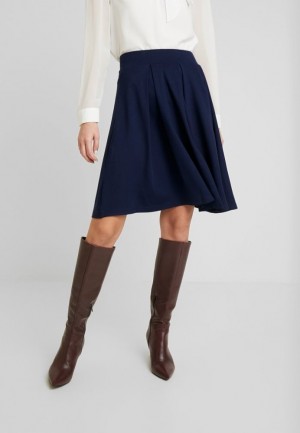Anna Field A Line Skirt Rok Dames Donkerblauw | 2196-QFWSP