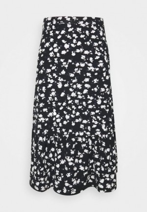 Anna Field A Line Skirt Rok Dames Zwart | 2430-VRNYC