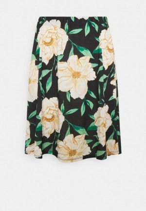Anna Field A Line Skirt Rok Dames Zwart | 1876-KSQDE