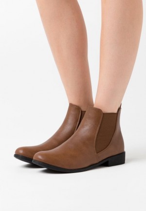 Anna Field Ankle Boots Enkellaarzen Dames Bruin | 4259-LZFJY