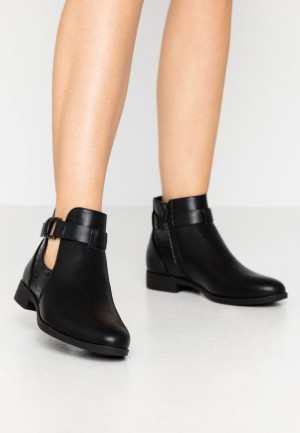 Anna Field Ankle Boots Enkellaarzen Dames Zwart | 0425-GPCWB
