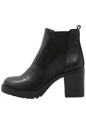 Anna Field Ankle Boots Enkellaarzen Dames Zwart | 8724-CNGUY