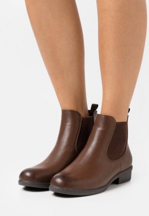 Anna Field Ankle Boots Enkellaarzen Dames Bruin | 7241-FNGPQ