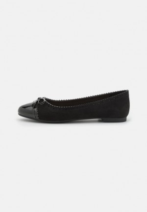 Anna Field Ballet Pumps Ballerina Schoenen Dames Zwart | 5176-VYHLQ
