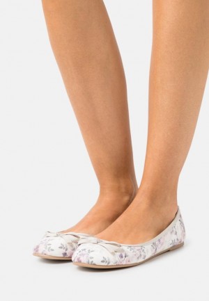 Anna Field Ballet Pumps Ballerina Schoenen Dames Wit | 1752-TCSYW