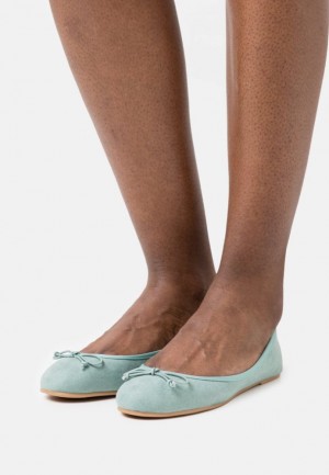 Anna Field Ballet Pumps Ballerina Schoenen Dames Mintgroen | 0359-SYFQM