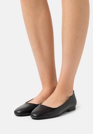 Anna Field Ballet Pumps Ballerina Schoenen Dames Zwart | 0146-MROSJ