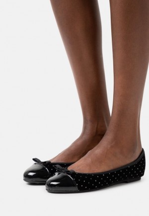 Anna Field Ballet Pumps Ballerina Schoenen Dames Zwart | 8572-IJKXA
