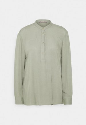 Anna Field Blouse Overhemd Dames Groen | 5107-THVZE