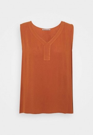 Anna Field Blouse Overhemd Dames Rood | 0539-VIMEZ