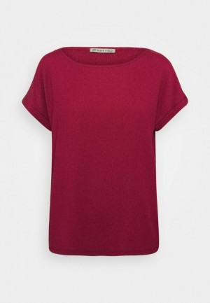 Anna Field Blouse Overhemd Dames Rood | 7401-NIRYF