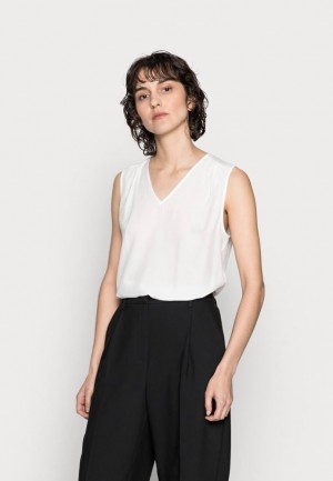 Anna Field Blouse Overhemd Dames Wit | 4305-VSEZK