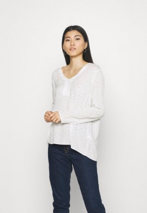 Anna Field Blouse Overhemd Dames Wit | 6105-VTXML