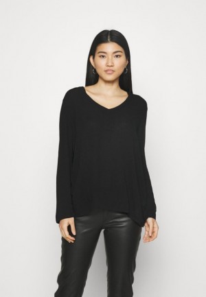 Anna Field Blouse Overhemd Dames Zwart | 3052-MKBRH