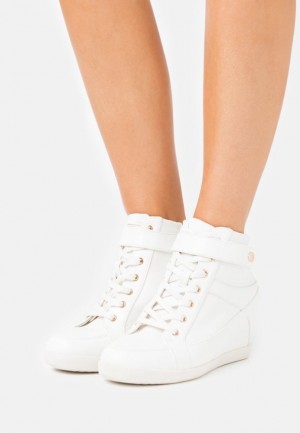 Anna Field Bootie High Top Trainers Sneakers Dames Wit | 6245-GJLRY
