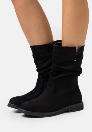 Anna Field Boots Laarzen Dames Zwart | 7390-VXEBM