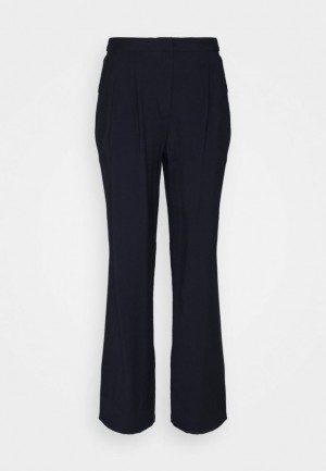 Anna Field Business Pants Trousers Broek Dames Donkerblauw | 0487-TMJZY