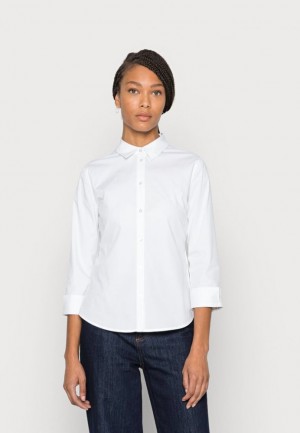 Anna Field Button Down Blouse Overhemd Dames Wit | 0482-EVKMB