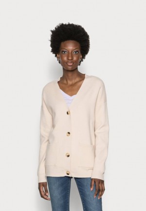 Anna Field Cardigan Cardigan Dames Beige | 6453-NAXDM