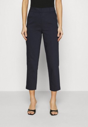 Anna Field Chinos Broek Dames Donkerblauw | 9256-TGLCJ