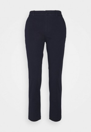 Anna Field Chinos Broek Dames Donkerblauw | 1064-IJRQS