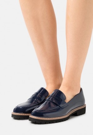 Anna Field Comfort Slip Ons Laag Schoenen Dames Blauw | 5293-AGCFS
