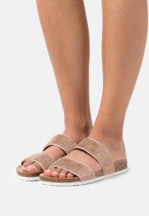 Anna Field Comfort Slippers Pantoffels Dames Lichtroze | 6394-IRQJY