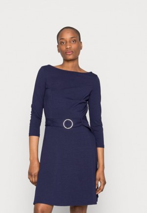 Anna Field Day Jurken Jurk Dames Donkerblauw | 4859-CXGFL