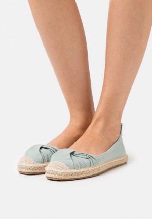 Anna Field Espadrilles Ballerina Schoenen Dames Mintgroen | 9721-UWHRP