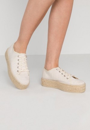 Anna Field Espadrilles Laag Schoenen Dames Bruin | 4708-EUYST