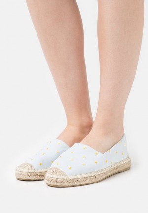 Anna Field Espadrilles Laag Schoenen Dames Lichtblauw | 3718-UWAOT