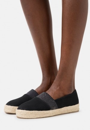Anna Field Espadrilles Laag Schoenen Dames Zwart | 0238-BNOXI