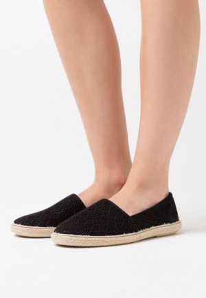 Anna Field Espadrilles Laag Schoenen Dames Zwart | 8437-UXMEK
