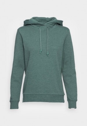 Anna Field Funnel Neck Met Capuchon Hoodie Pullover Dames Turquoise | 3216-AFDQG