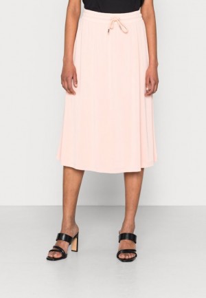Anna Field Geplooid Skirt Rok Dames Lichtroze | 7156-GHAEY