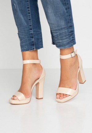 Anna Field High Hak Sandals Sandalen Dames Wit | 2160-YTMAD