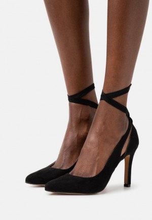 Anna Field Kanten Up Heels Hakken Dames Zwart | 1394-FCYKT
