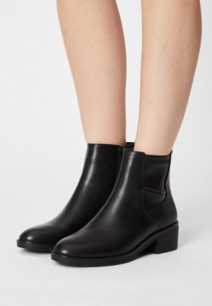 Anna Field Klassieke Ankle Boots Enkellaarzen Dames Zwart | 4125-BDTFN