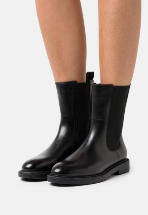 Anna Field Klassieke Ankle Boots Enkellaarzen Dames Zwart | 9715-WEFLY