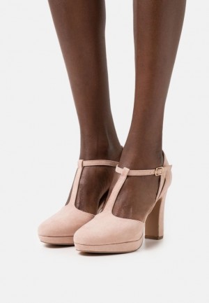 Anna Field Platform Heels Hakken Dames Lichtroze | 1839-PWCOI