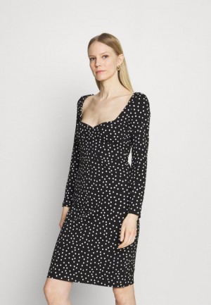 Anna Field Shift Jurken Jurk Dames Zwart | 8650-FDXJT