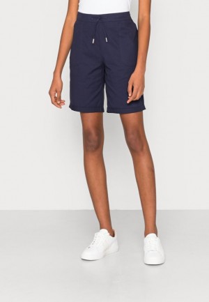 Anna Field Shorts Broek Dames Donkerblauw | 2754-PDRQG