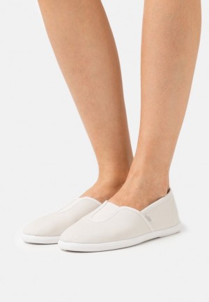 Anna Field Slip Ons Laag Schoenen Dames Beige | 2567-DTMLY