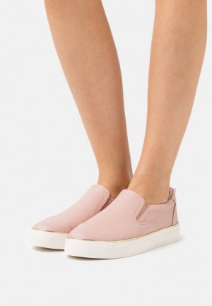 Anna Field Slip Ons Laag Schoenen Dames Lichtroze | 5928-ZKPLC