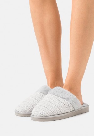 Anna Field Slippers Pantoffels Dames Grijs | 7509-EBDUZ