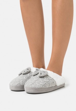 Anna Field Slippers Pantoffels Dames Lichtgrijs | 6410-BWFIK
