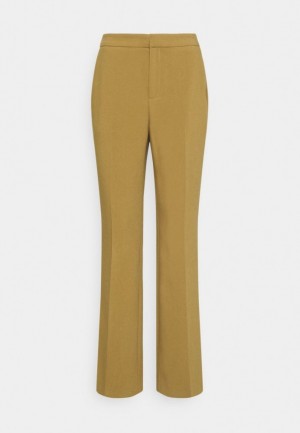 Anna Field Trousers Broek Dames Bruin | 8734-BFGPJ