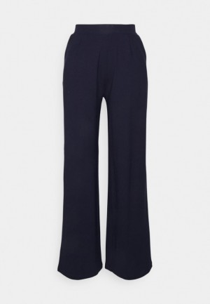 Anna Field Trousers Broek Dames Donkerblauw | 0695-EDHTZ