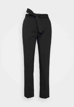 Anna Field Trousers Broek Dames Zwart | 5986-GSJEO