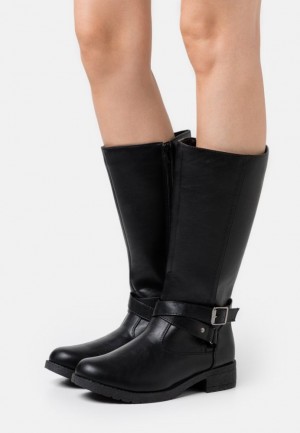 Anna Field Winter Boots Boots Laarzen Dames Zwart | 5306-CHVFU